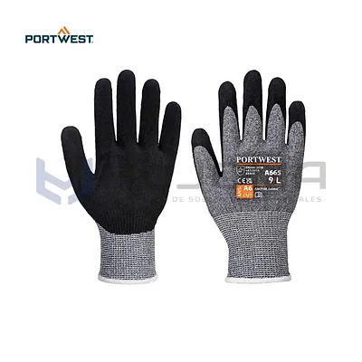 Guante anticorte A665 Advanced VHR gris Portwest