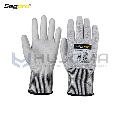 Guante Anticorte Nivel 5 Segpro G-Flex PU Cut 5