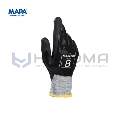 Guante Anticorte Recubierto de Nitrilo Mapa KryTech 600
