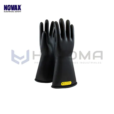 Guante Dieléctrico Clase 2 Puño Recto 14" Novax 150-2-14