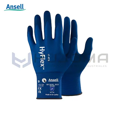 Guante multiuso ultraligero Ansell HyFlex 11-818