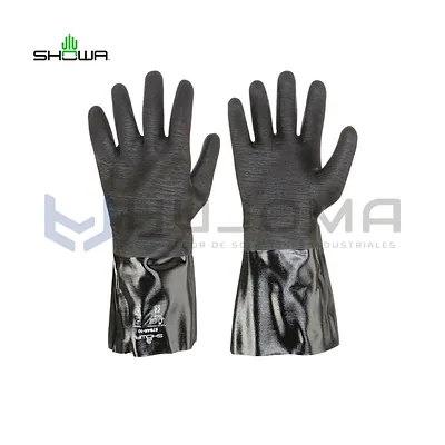 Guante Neopreno Rugoso Showa 6784R