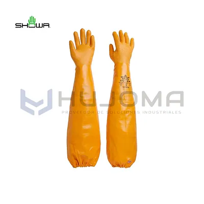 Guante Químico de Nitrilo Showa 772 Atlas de 65 cm