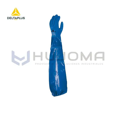 Guante Químico de PVC de Brazo Completo PETRO VE766 Delta Plus