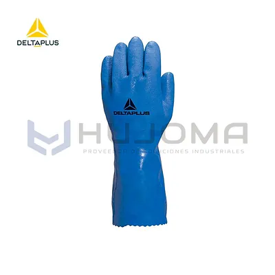 Guante Químico de PVC PETRO VE780 Delta Plus