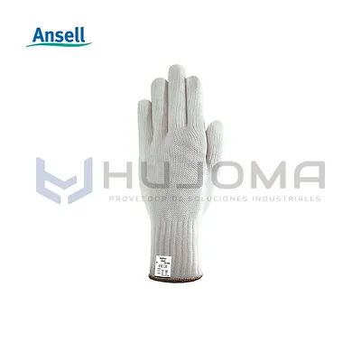 Guantes Anticorte A8 con Acero Inoxidable Ansell HyFlex 74-301