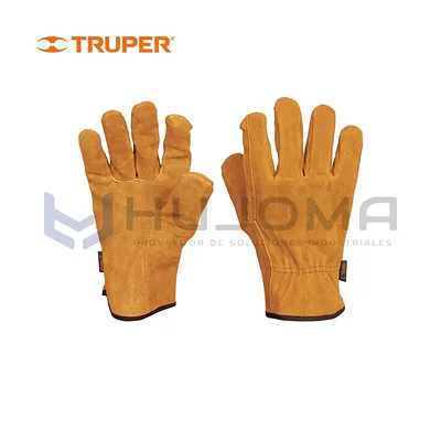 Guantes de carnaza usos generales talla S Truper 15248