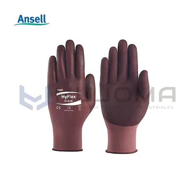 Guantes de Nitrilo 3/4 Repelentes al Aceite Ansell HyFlex 11-926