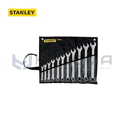 Juego de 11 Llaves Combinadas en Pulgadas Stanley 86-084