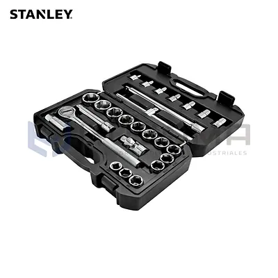 Juego de Dados 1/2" en Pulgadas 26 Piezas Stanley STMT45509-LA