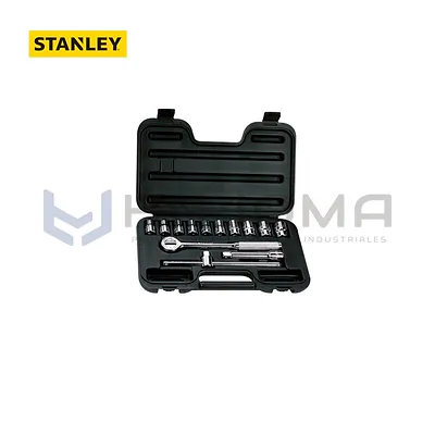 Juego de Dados Mando 1/2", 14 piezas, Pulgadas Stanley 86-503