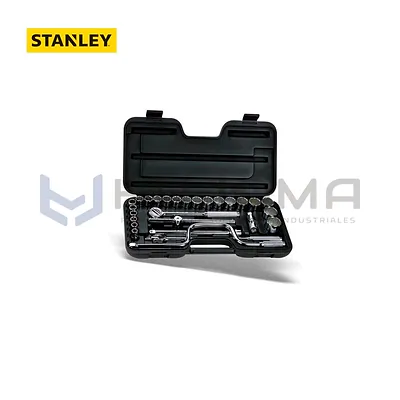 Juego de Dados Mando 1/2", 29 piezas, métrico, Stanley 86-504