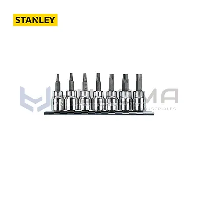 Juego de Dados Punta Torx 3/8", en porta dados, 7 piezas Stanley 87-342