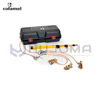 Kit Puesta a Tierra para Subestación 25 kA/1s Sofamel