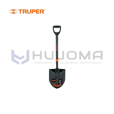 Lampa cuchara Perú con mango de fibra de vidrio Truper PC-PEF