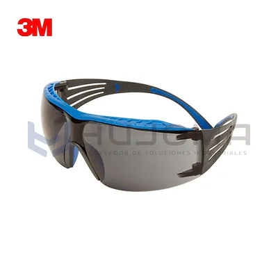 Lentes de Seguridad 3M SecureFit 400X Gris SF402XSGAF-BLU