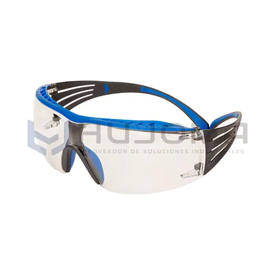 Lentes de Seguridad 3M SecureFit SF401XSGAF-BLU Claro Antiempañante