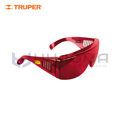 Lentes de seguridad para láser rojo Truper LEN-NL
