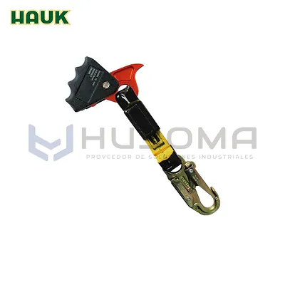 Línea de conexión 0,25 m con freno fijo 9-13 mm Hauk XN025+FA913F