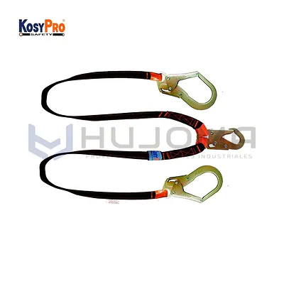 Línea de Posicionamiento Doble 1.80 m 3 Ganchos KosyPro LP-2GM