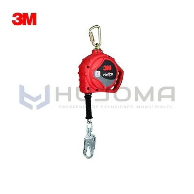 Línea de Vida Retráctil Cable Inoxidable 10 m 3M Protecta 3590037