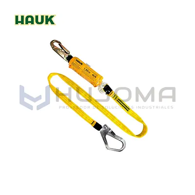 Línea de Vida un gancho de 3/4" y un gancho de 2 1/4" Hauk (DN1G)
