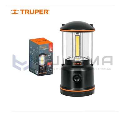 Linterna farol LED para campamento 550 lm 3 pilas D Truper LACA-3D