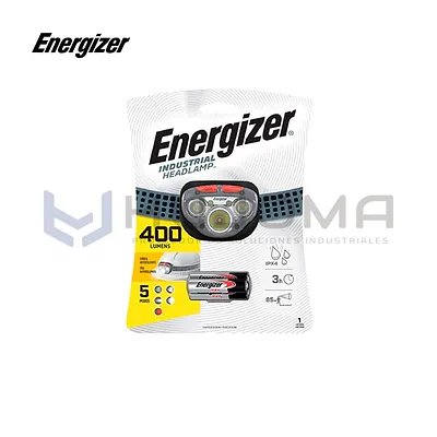 Linterna Frontal Energizer Industrial 400 Lumens