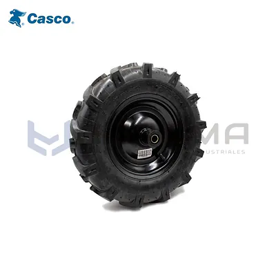 Llanta Reforzada Aro 8" 5.0 x 4.0 para Carretilla Casco