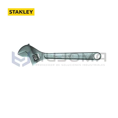 Llave Ajustable Cromada (Francesa) 15" Stanley 87-435LA