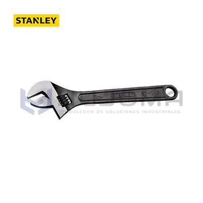 Llave Ajustable Fosfatada (Francesa) 10" Stanley 87-047LA