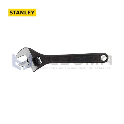 Llave Ajustable Fosfatada (Francesa) 8" Stanley 87-046LA