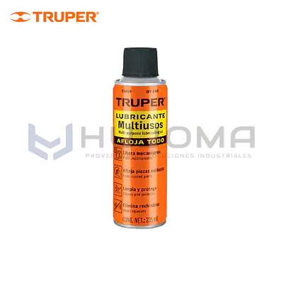 Lubricante aflojatodo en aerosol 235 ml (8 oz) Truper 13469