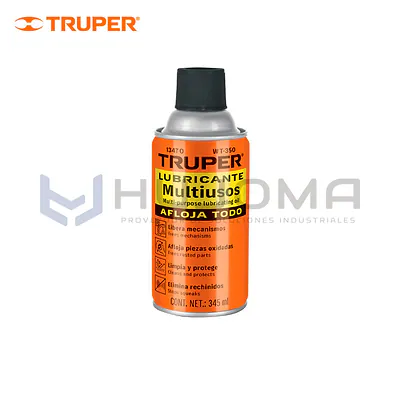 Lubricante aflojatodo en aerosol 345 ml (12 oz) Truper 13470