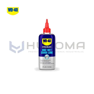 Lubricante de Cadenas para Bicicleta WD-40 Specialist 4 oz (118 ml)