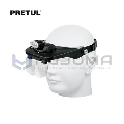 Lupa Optovisor de 3 LED Pretul 26019