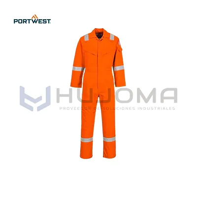 Mameluco Ignífugo y Antiestático FR50 Naranja Portwest