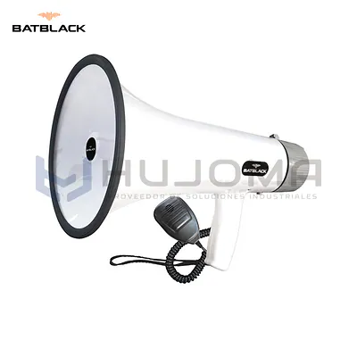 Megáfono 80W Recargable Batblack BT-MF90