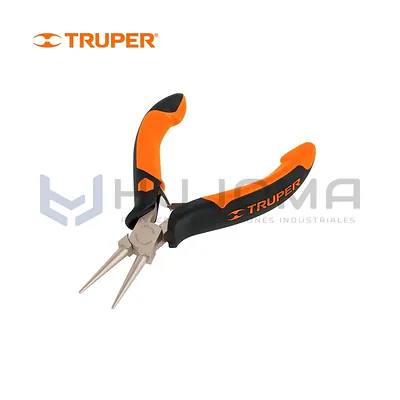 Mini alicate de punta redonda 5" Truper 17370