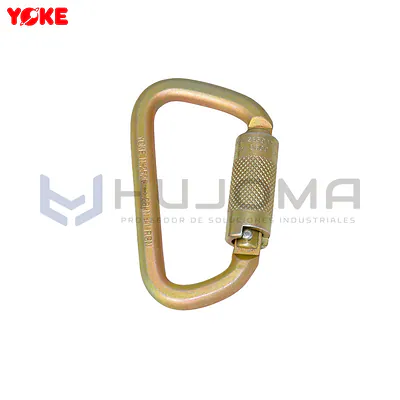 Mosquetón de Acero Doble Seguro 19 mm Yoke N-252G