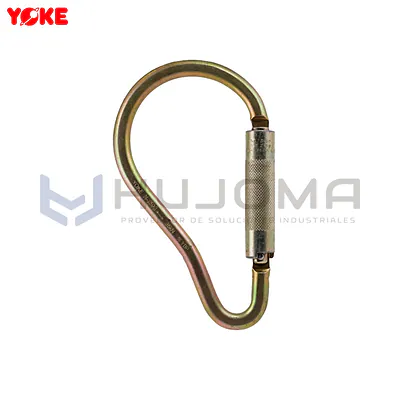 Mosquetón de Acero Doble Seguro 51 mm Yoke N-259G-CP