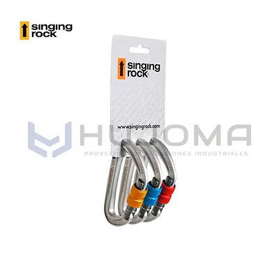 Mosquetones de Rosca Colt Screw x3 Singing Rock K0112XX30
