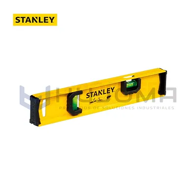 Nivel básico de aluminio I-Beam 12" Stanley STHT42072-LA