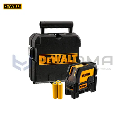 Nivel Láser Rojo de Línea Cruzada 15 m DeWALT DW0822