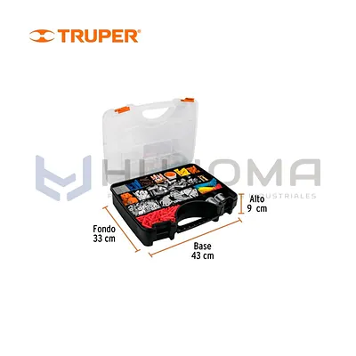 Organizador 17" con 17 compartimentos Truper 19939