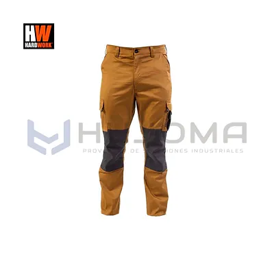 Pantalón Cargo Dakota Spandex Camel HardWork