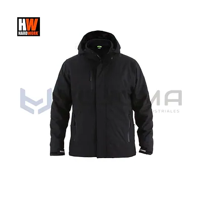 Parka Desmontable Reno 3 en 1 Negro HardWork