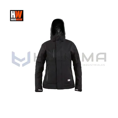 Parka Desmontable Reno 3 en 1 Negro Mujer HardWork