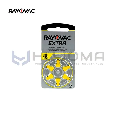Pila Auditiva Zinc-Aire Size 10 Rayovac Extra