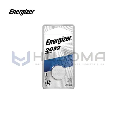 Pila Botón de Litio Energizer CR2032 3 V